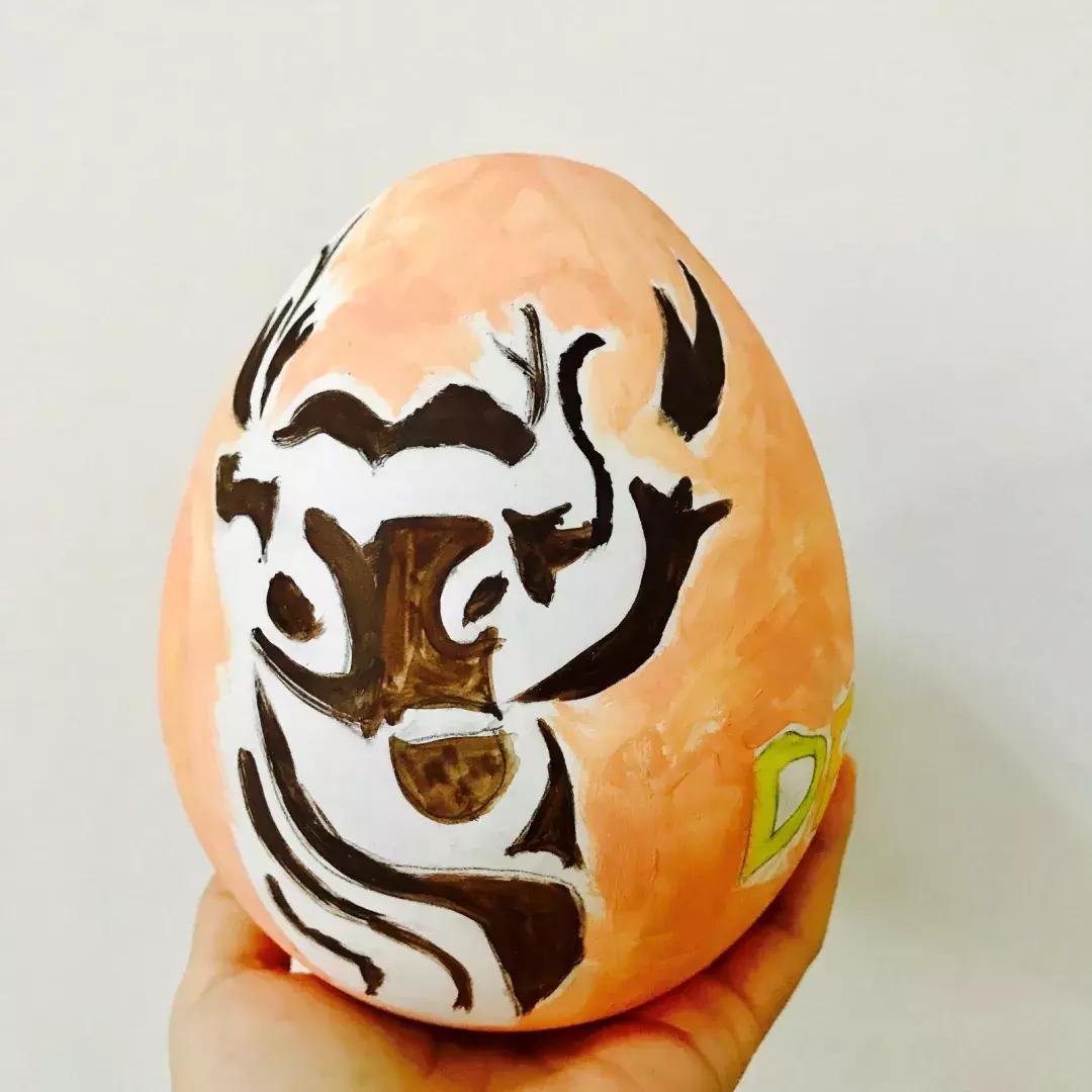 蛋壳画圣诞节,蛋壳画圣诞