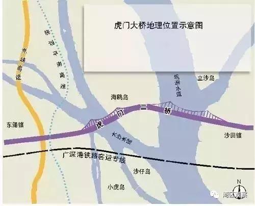 深中通道东人工岛建设,虎门大桥深中通道规划