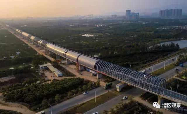 深中通道东人工岛建设,虎门大桥深中通道规划