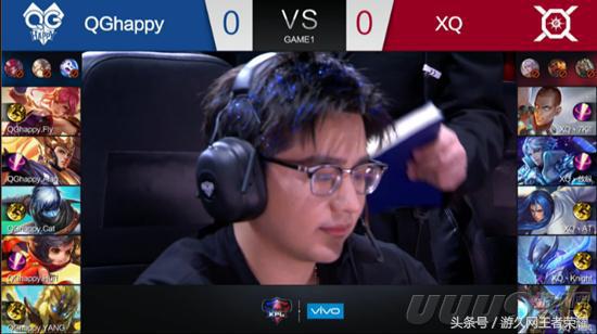 王者荣耀qghappy全部比赛视频,三冠王重回王者