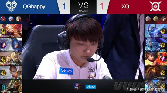 王者荣耀qghappy全部比赛视频,三冠王重回王者