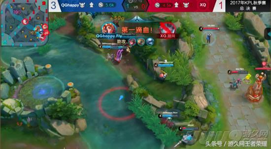 王者荣耀qghappy全部比赛视频,三冠王重回王者