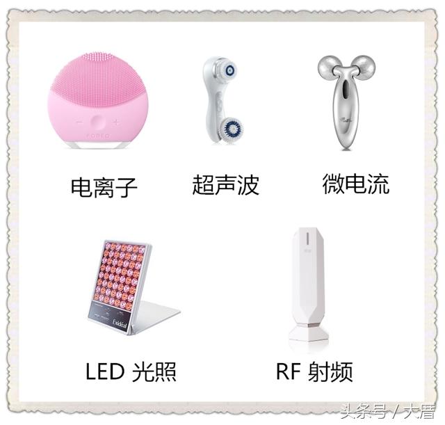 七种网红美容仪,深扒抖音网红美肤