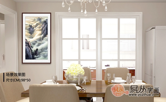 软装能看出一个人的品味地位,挂画看一个人的心理