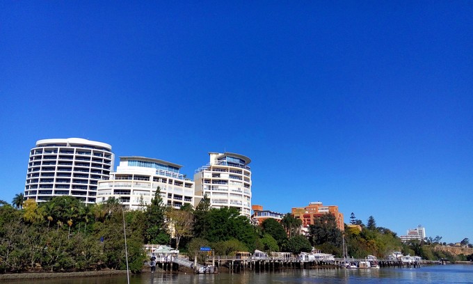 布里斯班市区游（布里斯本河、南岸公园，库萨山夜景）