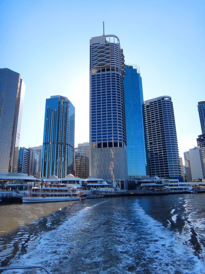 布里斯班市区游（布里斯本河、南岸公园，库萨山夜景）