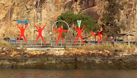 布里斯班市区游（布里斯本河、南岸公园，库萨山夜景）