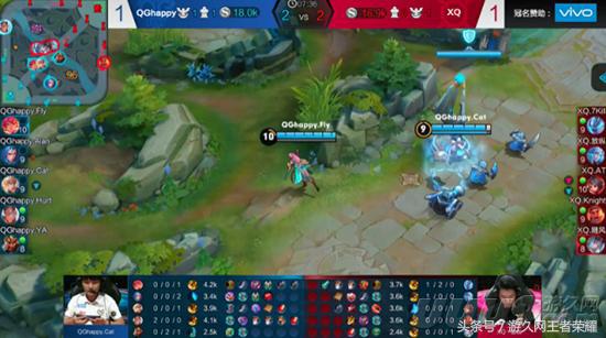 王者荣耀qghappy全部比赛视频,三冠王重回王者