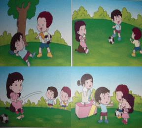 最经典的一年级下册看图写话训练,一年级语文上册期末试卷看图写话