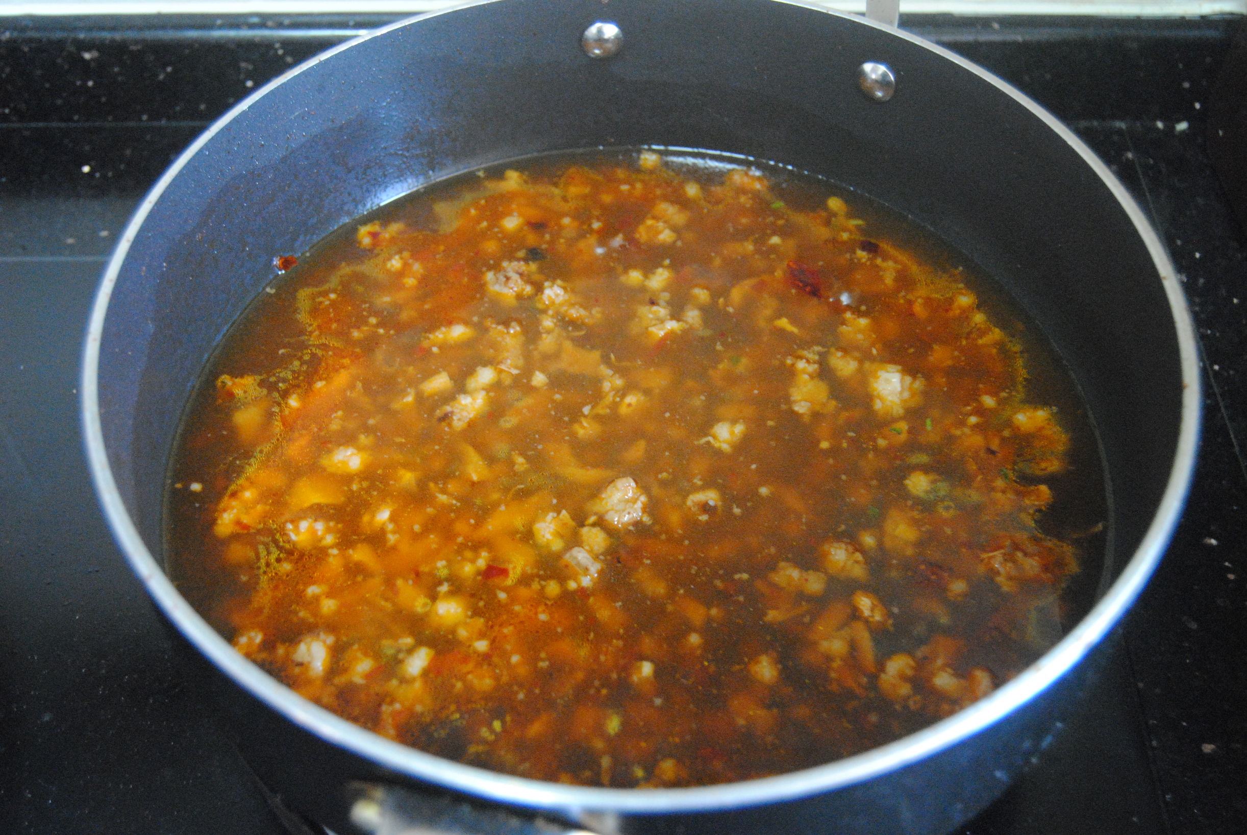 剩了点饺子馅,剩下的饺子馅再添点东西