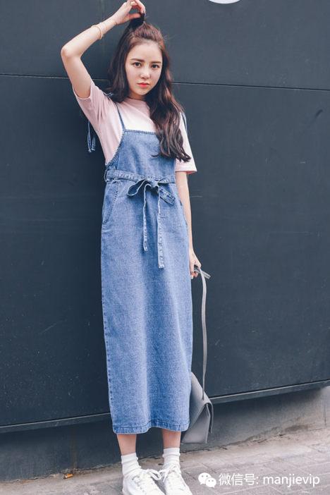 时尚减龄的背带裙,各式各样够快够风格的背带裙