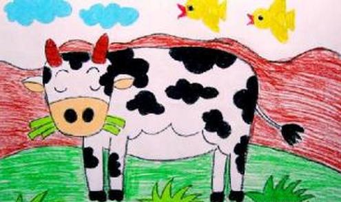 画卡通动物可爱呆萌版简笔画,动物主题儿童简笔画