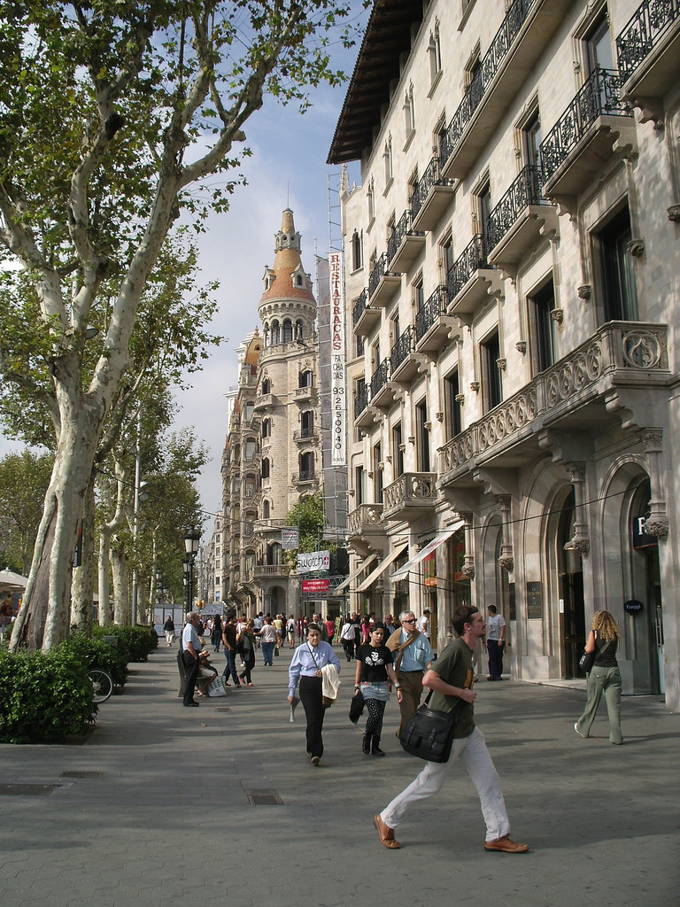 巴塞罗那最繁华商业街,巴塞罗那最佳购物地