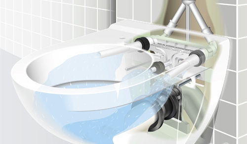 墙排马桶结构图详解,墙排马桶尺寸尺寸一般是多少