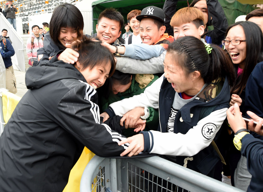 成功的男足女教练，名气能大过TVB《金枝欲孽》中同名同姓女星