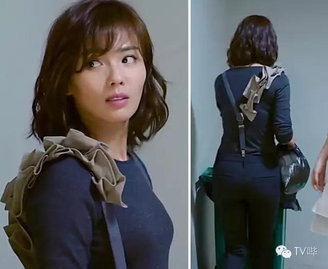 刘涛欢乐颂蓝色背带裤品牌,刘涛欢乐颂同款背带裤