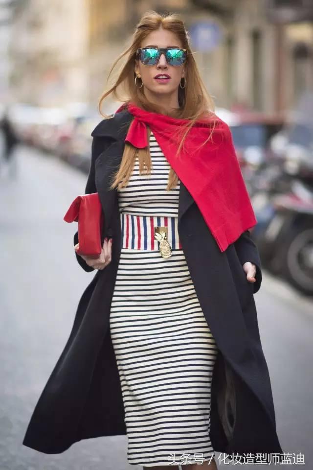 围巾发型,冬天围围巾适合什么发型