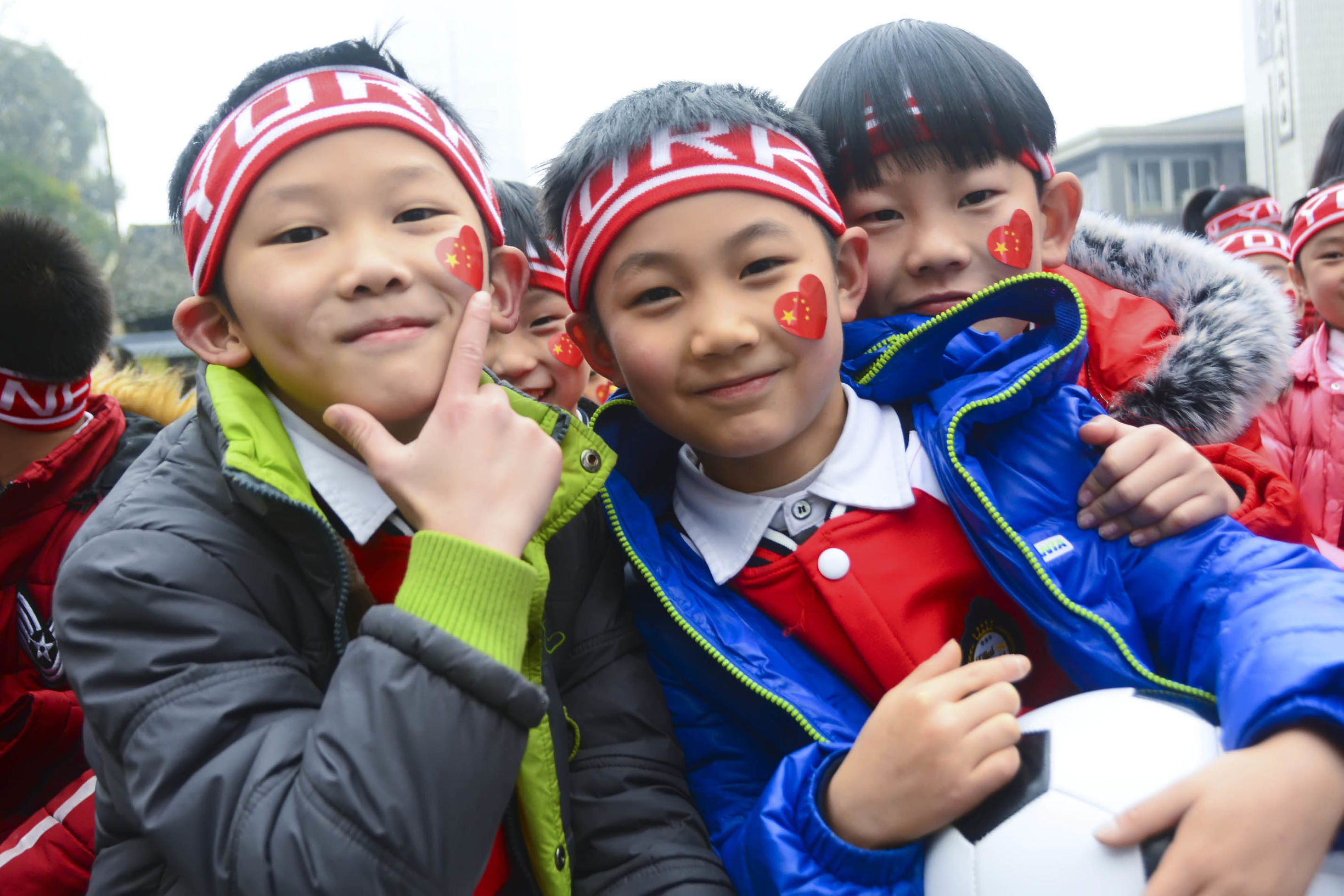 红山区第17小学足球啦啦操,三小校运会啦啦操