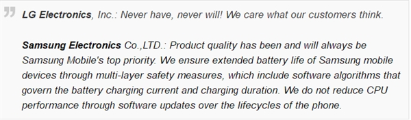 三星电池老化会影响手机速度吗,安卓被苹果鼓励