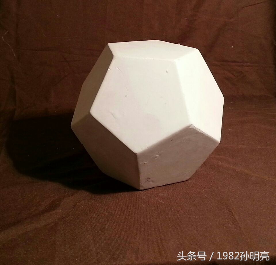 素描几何体静物组合,多面体组合体素描