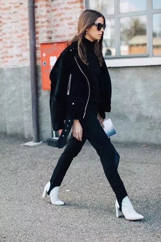 踩脚裤穿上竟然这么好看