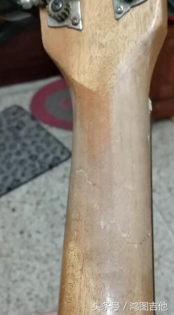 吉他琴头断裂修复教程,吉他琴头摔裂了可以修吗