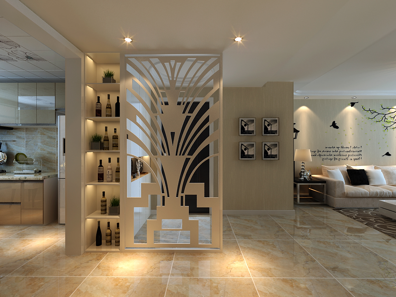 现代简约风设计效果图,现代简约时尚效果图大全