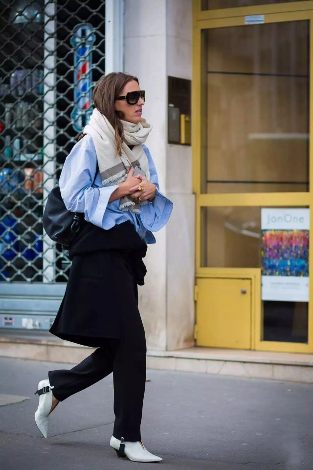 踩脚裤穿上竟然这么好看