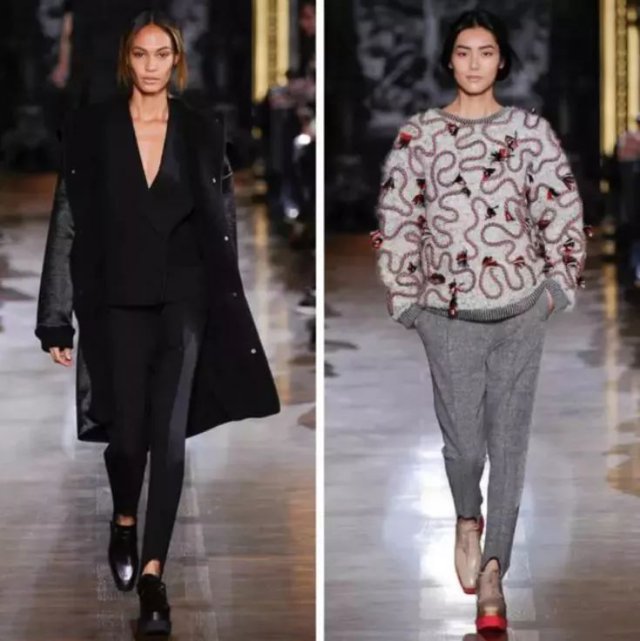 踩脚裤穿上竟然这么好看