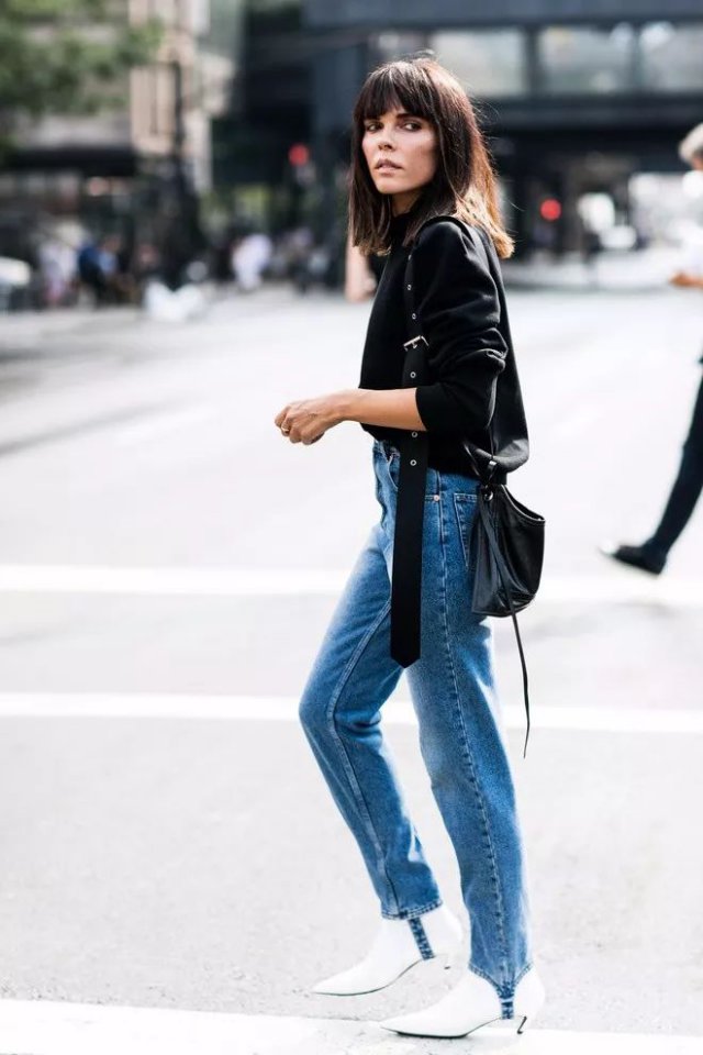 踩脚裤穿上竟然这么好看