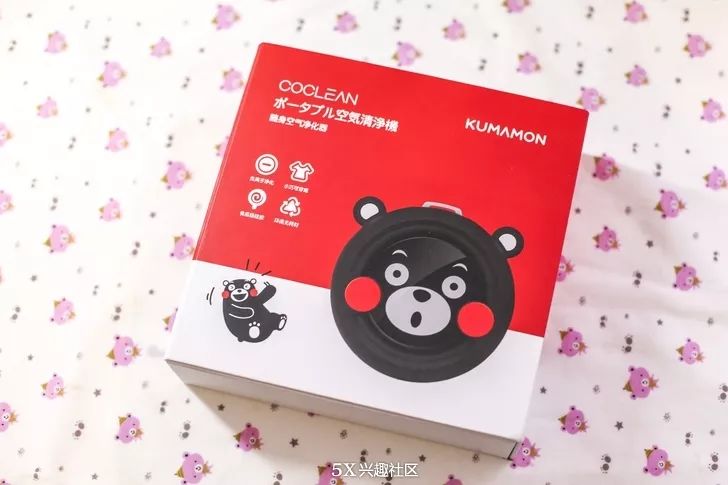 熊本熊随身空气净化器测评,空气净化器婴儿专用家用强力