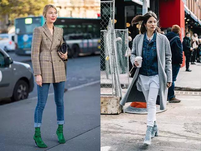 适合冬天小女生穿的黑色马丁靴,适合年轻小姐姐穿的衣服