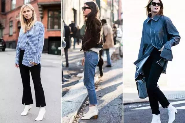 适合冬天小女生穿的黑色马丁靴,适合年轻小姐姐穿的衣服