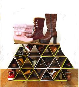 用废弃的快递箱做收纳本子,用小快递盒做收纳