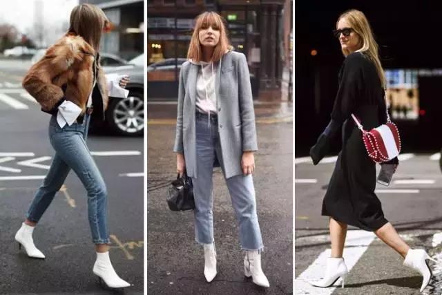 适合冬天小女生穿的黑色马丁靴,适合年轻小姐姐穿的衣服