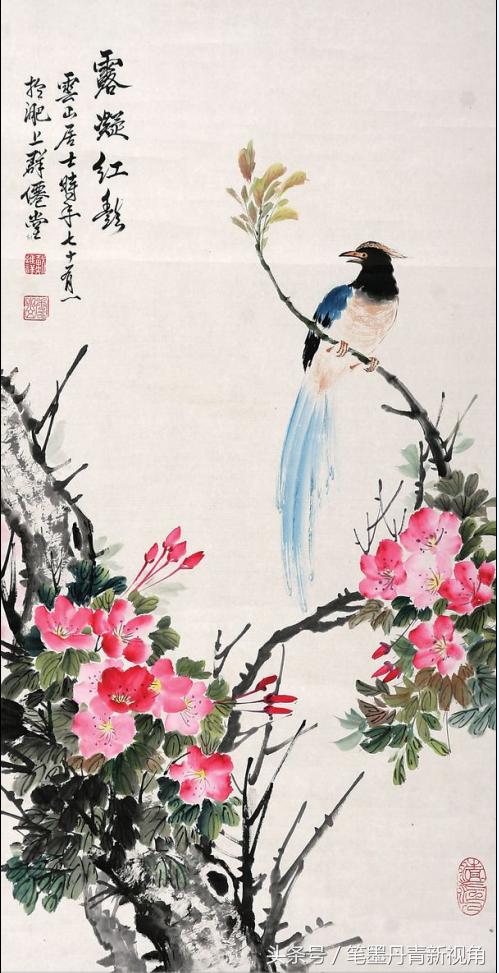 戴维祥国画作品欣赏,当代大写意花鸟画家作品图片