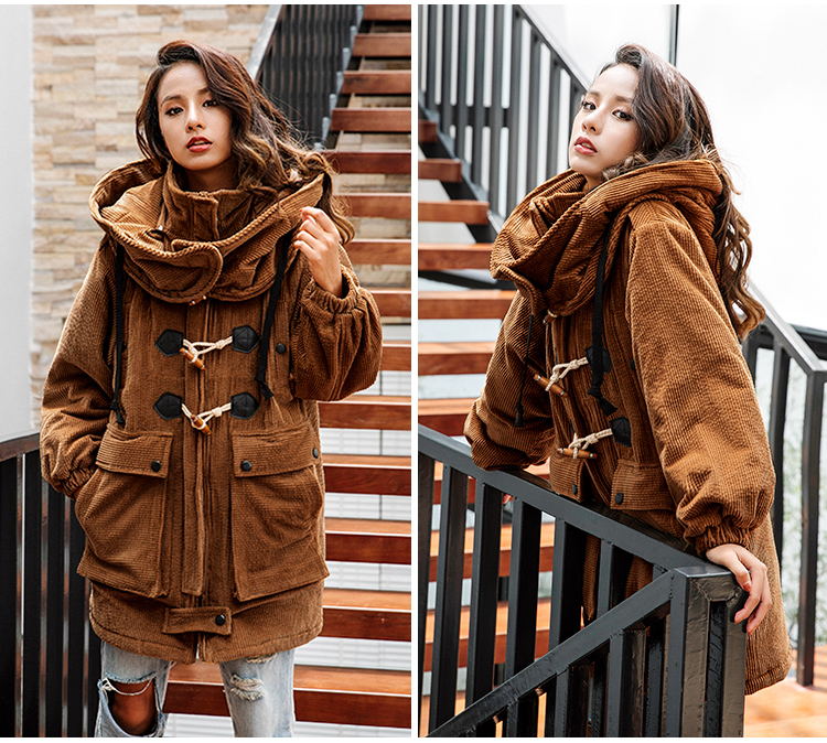 减龄设计感灯芯绒,小众设计感灯芯绒