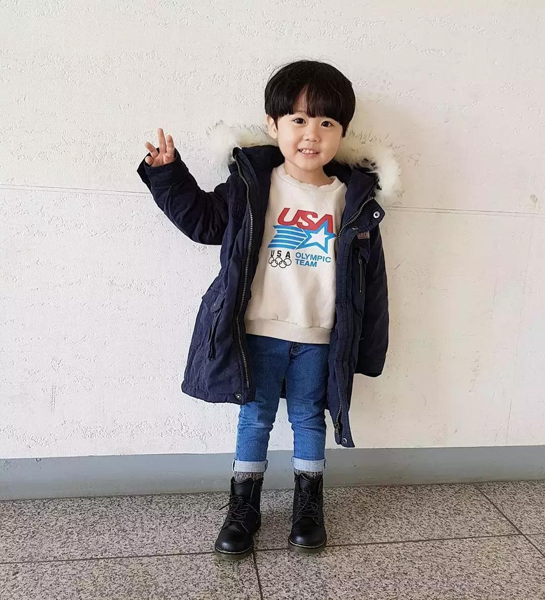 冬季男宝宝整套潮流穿搭,男宝宝冬季穿搭推荐