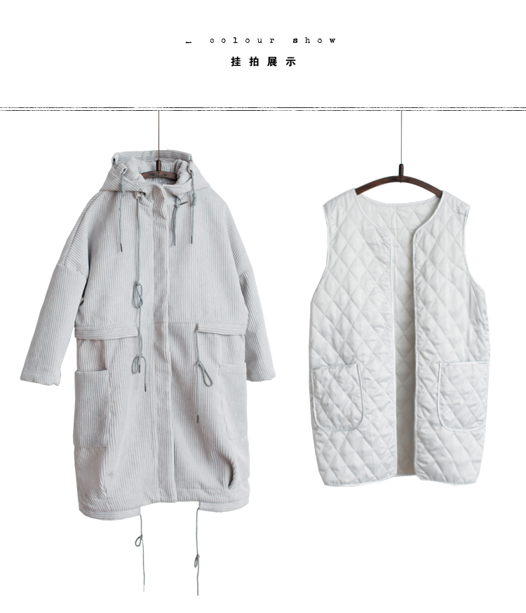 减龄设计感灯芯绒,小众设计感灯芯绒