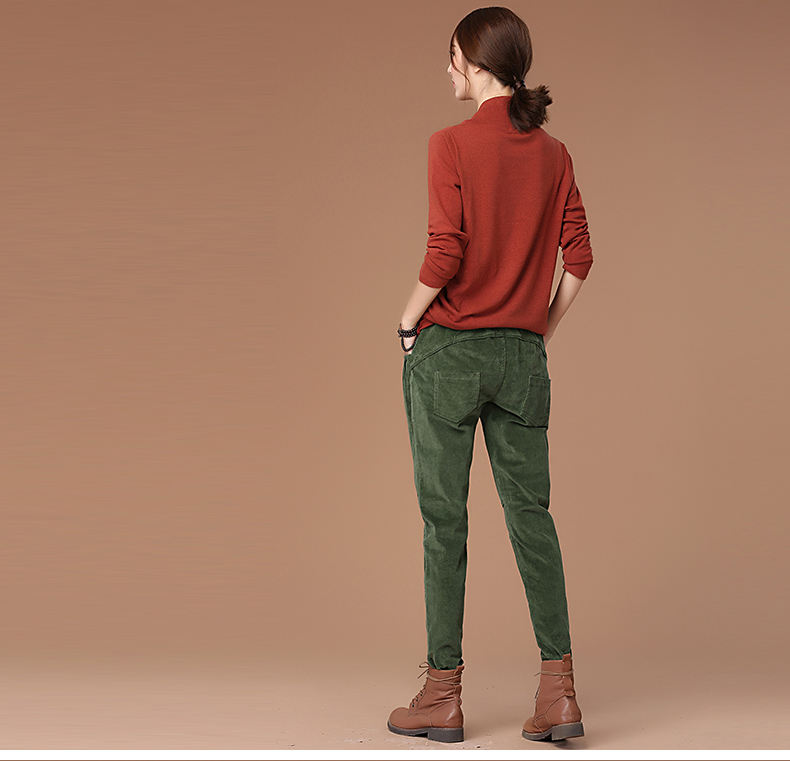 减龄设计感灯芯绒,小众设计感灯芯绒