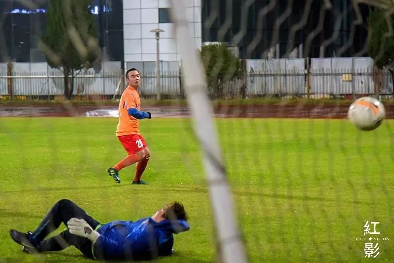 潇影嘉禾足球联队VS湖南省体彩队，进球大战点燃冬夜星城