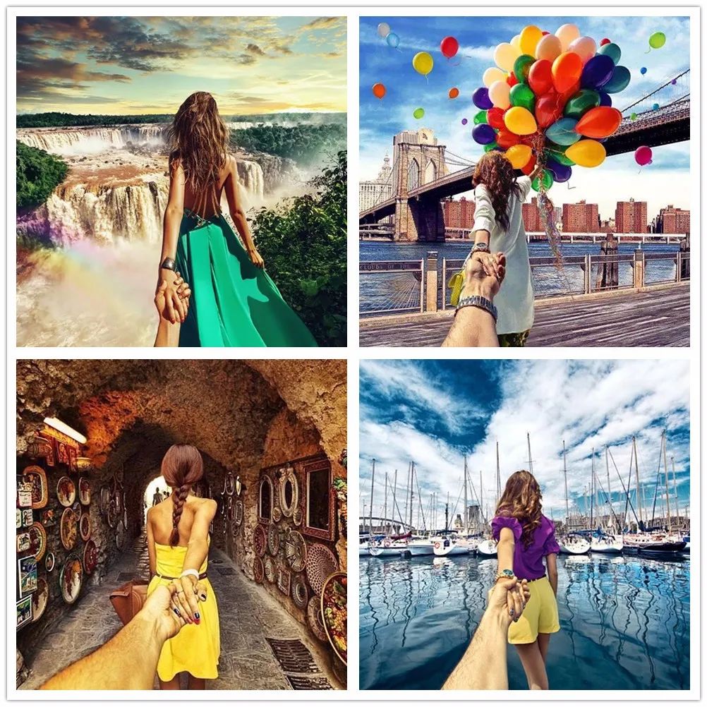 omg网红街城市森林秘境,omg佛系少女