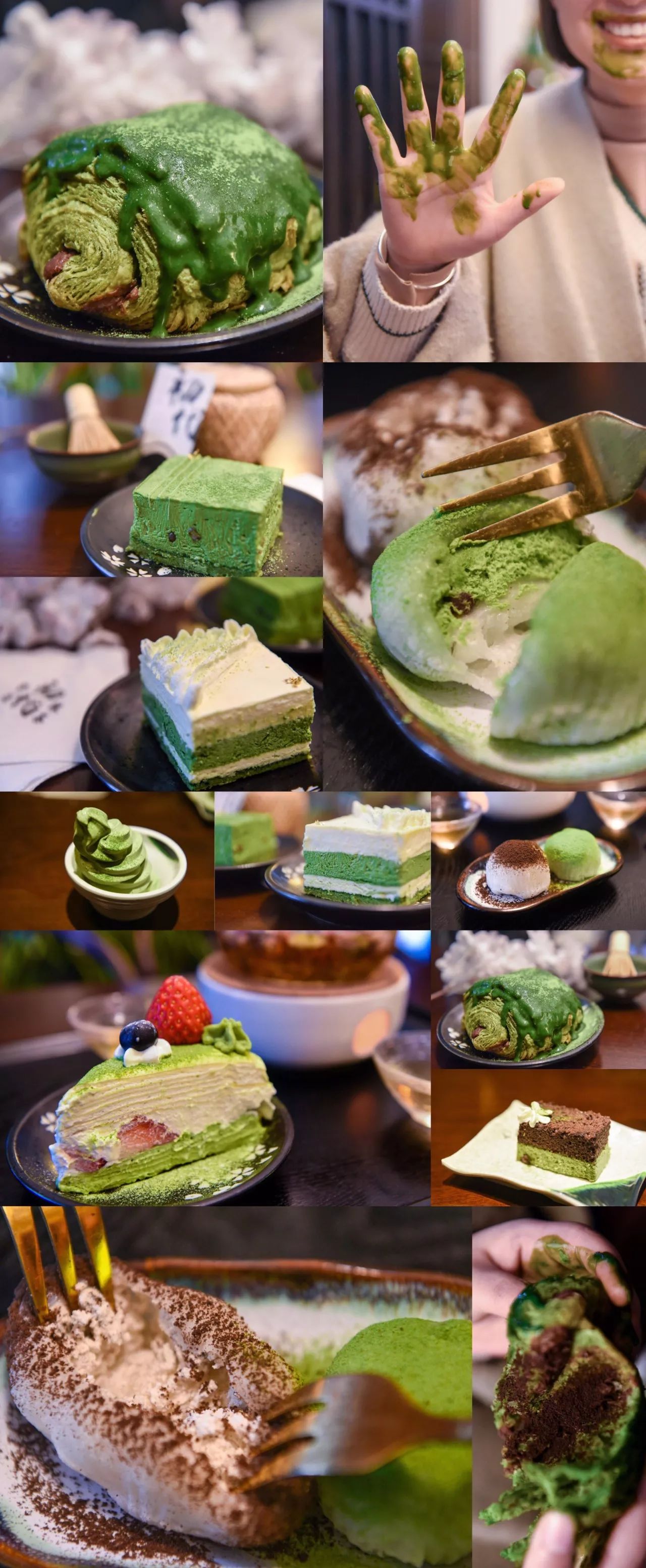 温州巷口日式庭院甜品屋！新出原谅色脏脏包，吃完脸都绿啦！