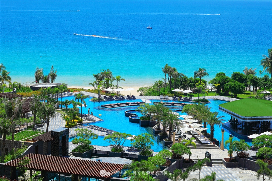 三亚美高梅度假观海别墅,三亚轻奢旅游