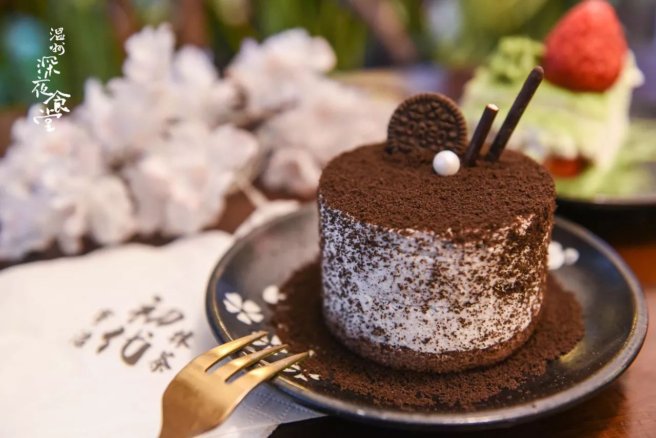 温州巷口日式庭院甜品屋！新出原谅色脏脏包，吃完脸都绿啦！