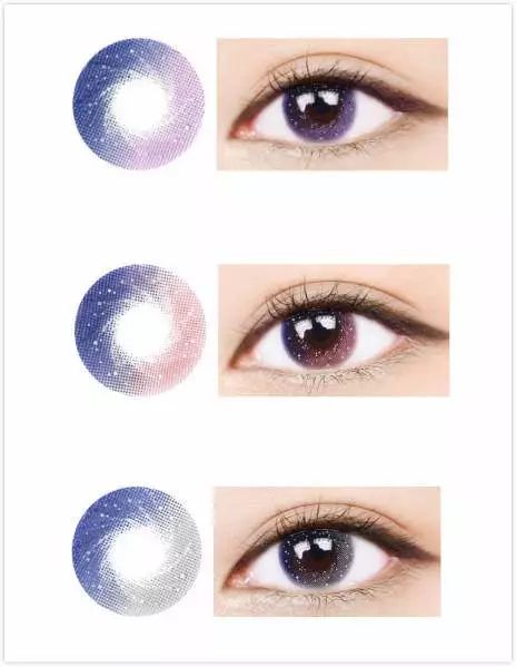 换美瞳=换张脸！韩国正在流行“银河系”彩片？
