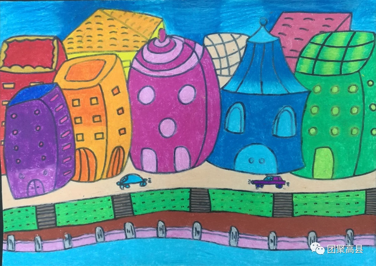「团青社区」“美在高兴之县”中小学、幼儿园学生创意大赛绘画作品评选结果出来啦！