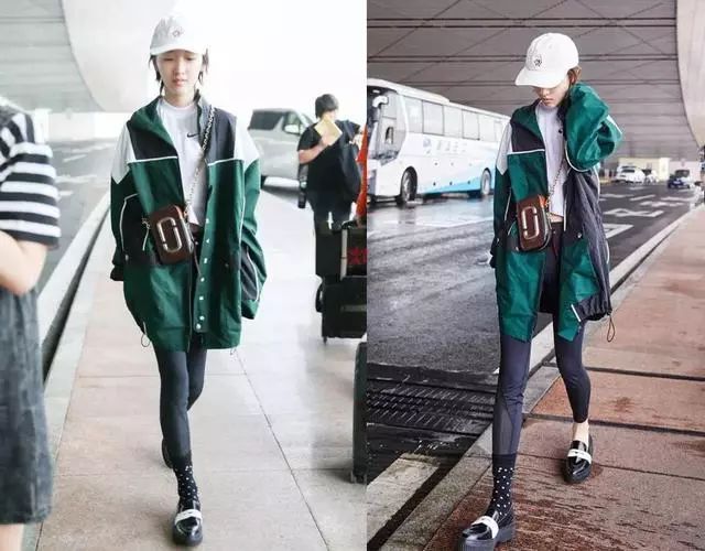 袜子怎么配长裤,小白袜的搭配方法