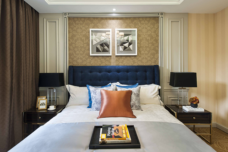 美式混搭别墅装修南昌,南昌经开区正荣府118平装修效果图