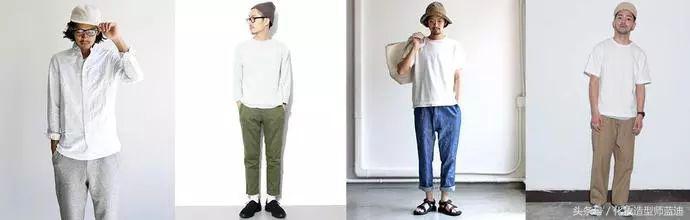 干净简单日系夏季穿搭,日系男士穿搭成熟质感高级